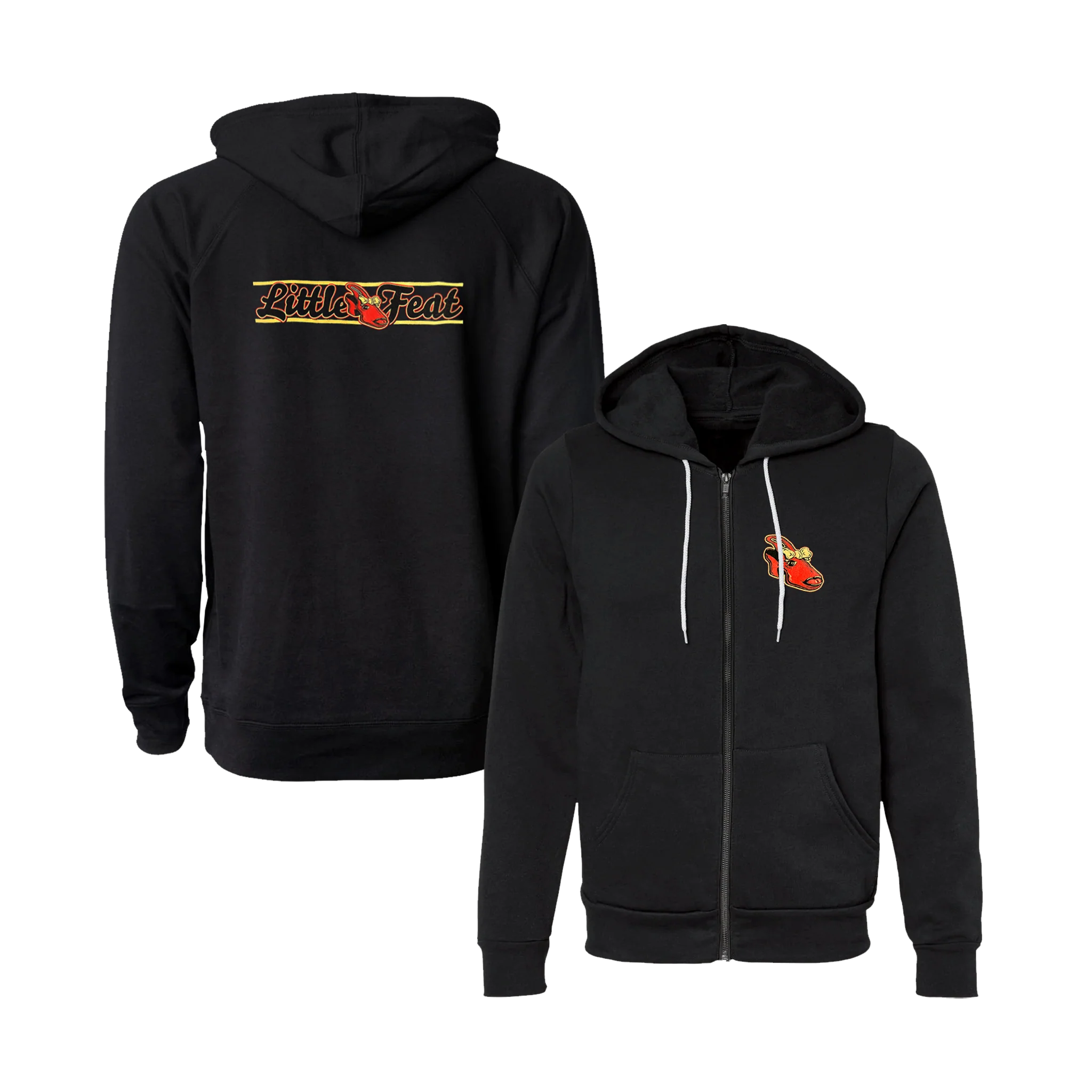 Sailin' Shoes Black Zip Hoodie