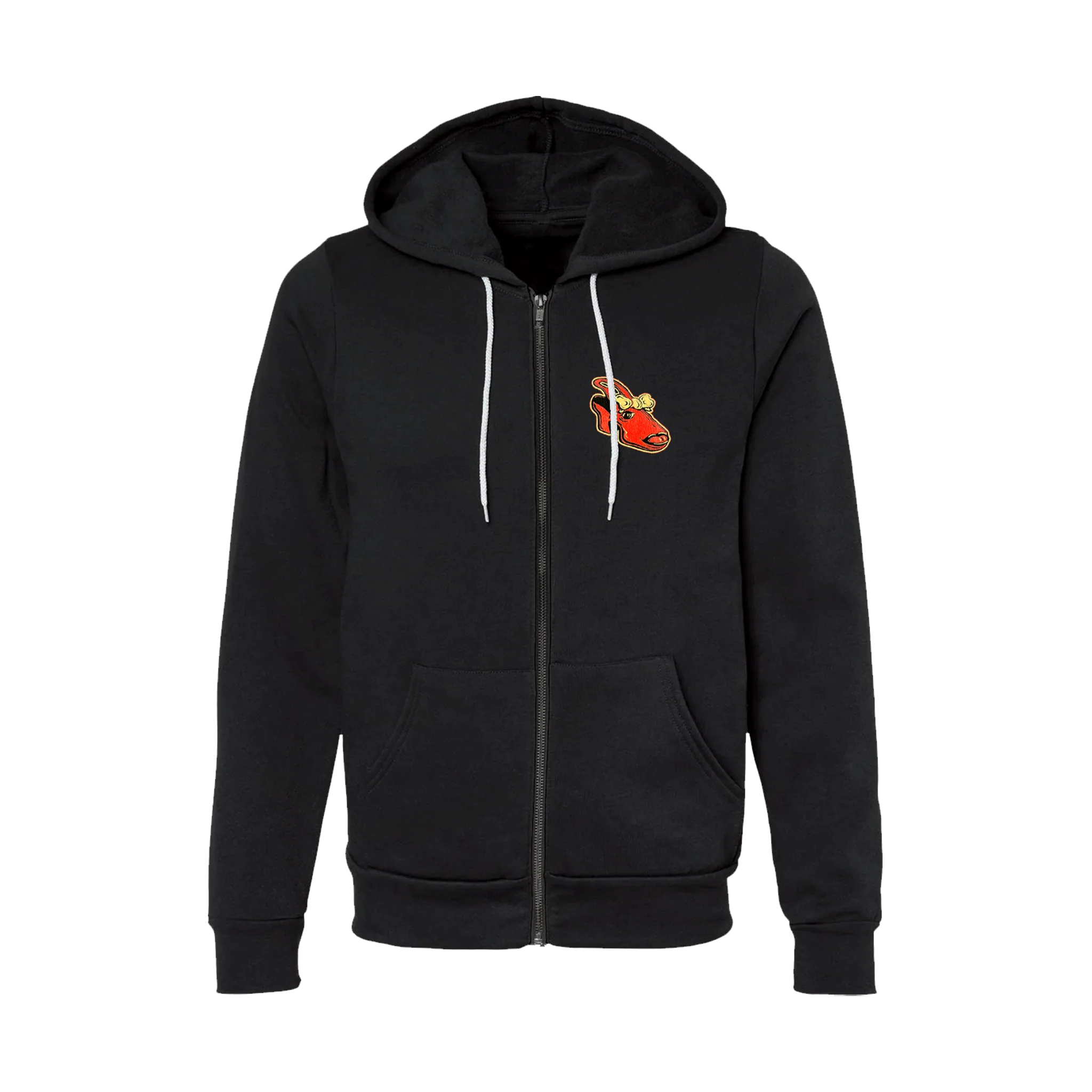 Sailin' Shoes Black Zip Hoodie - Image 2