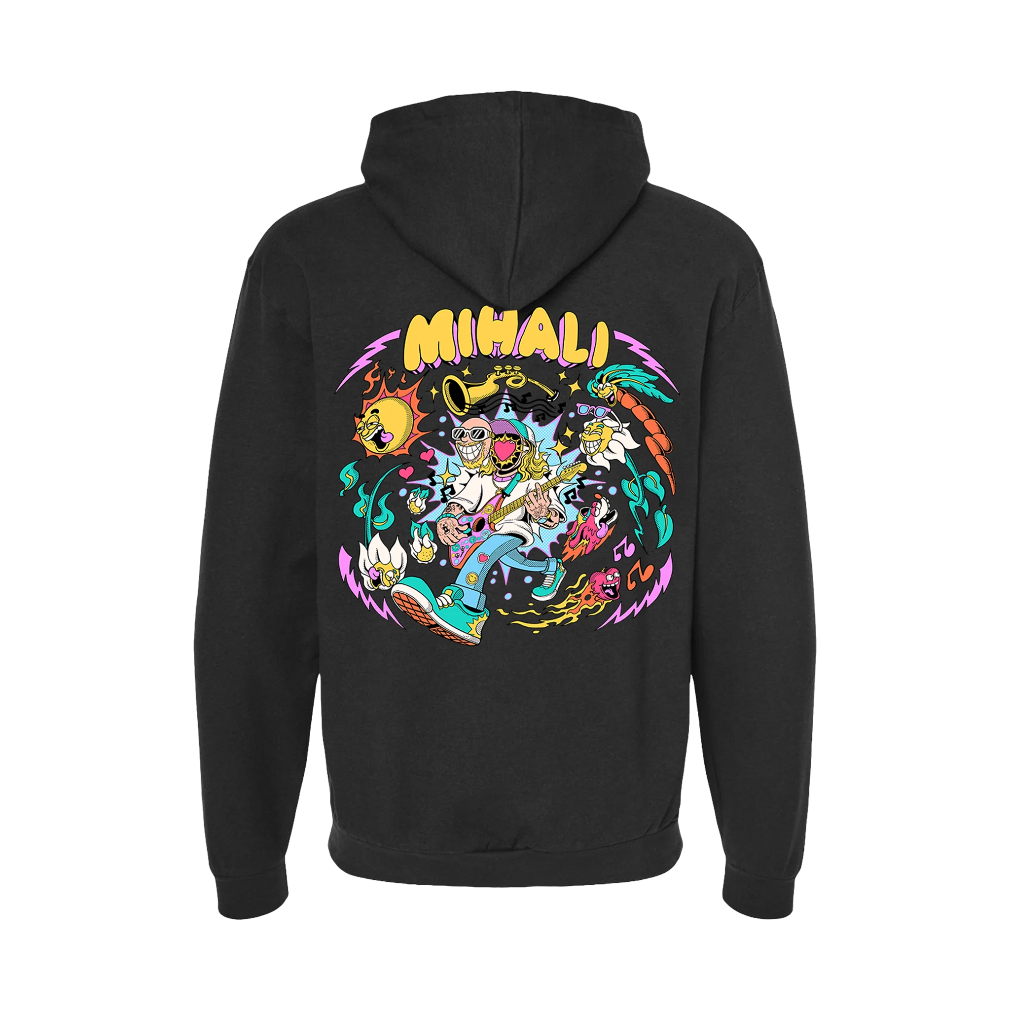 Summer Smiley Zip Hoodie - Image 3